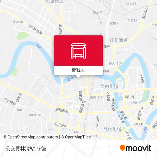 公交青林湾站地图