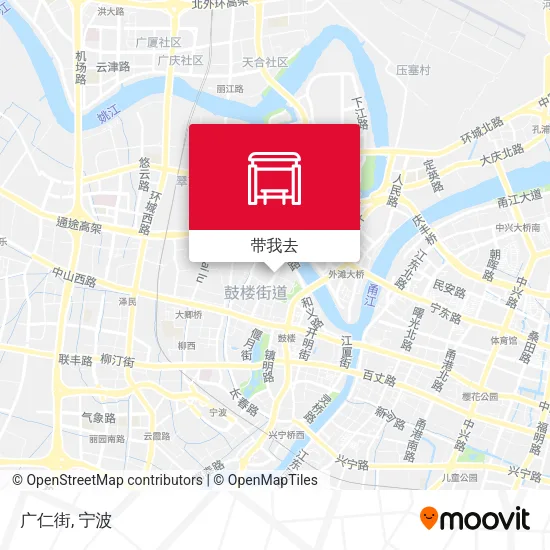 广仁街地图