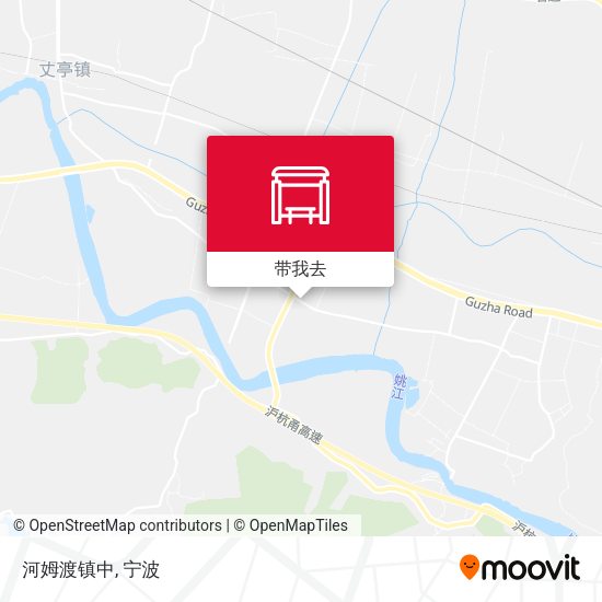 河姆渡镇中地图