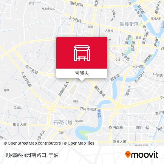 顺德路丽园南路口地图