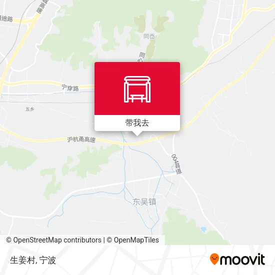 生姜村地图