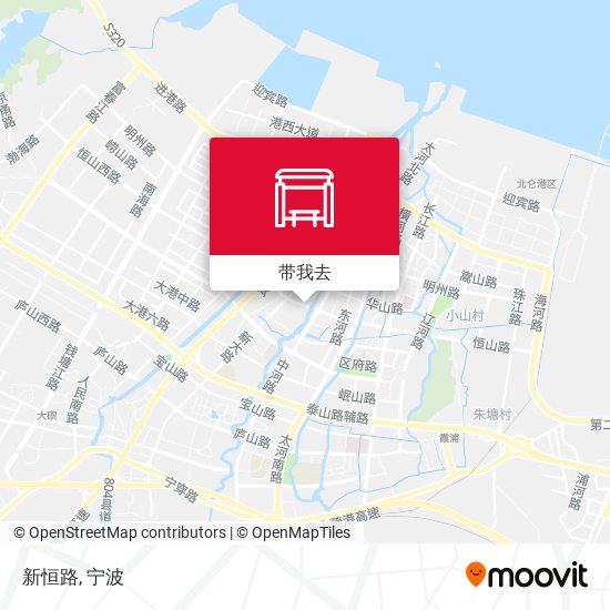 新恒路地图