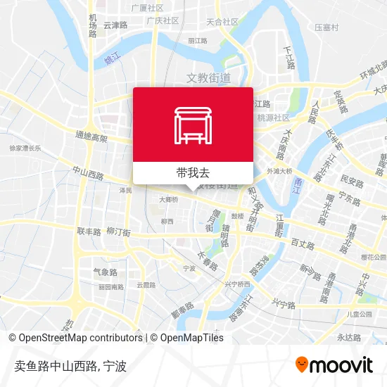 卖鱼路中山西路地图