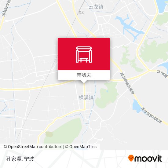 孔家潭地图