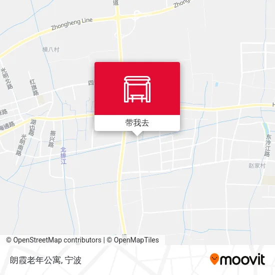 朗霞老年公寓地图