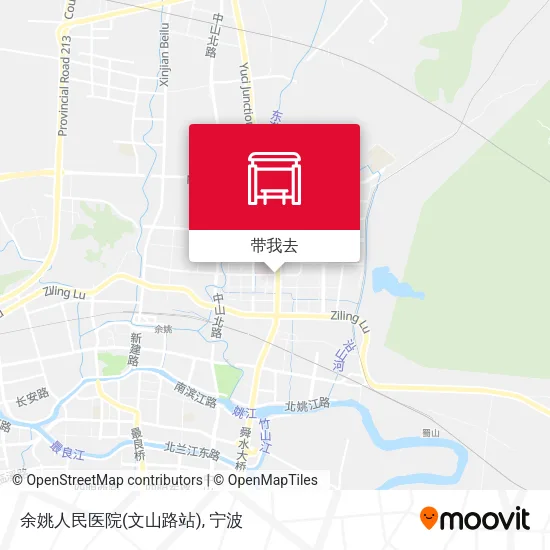 余姚人民医院(文山路站)地图