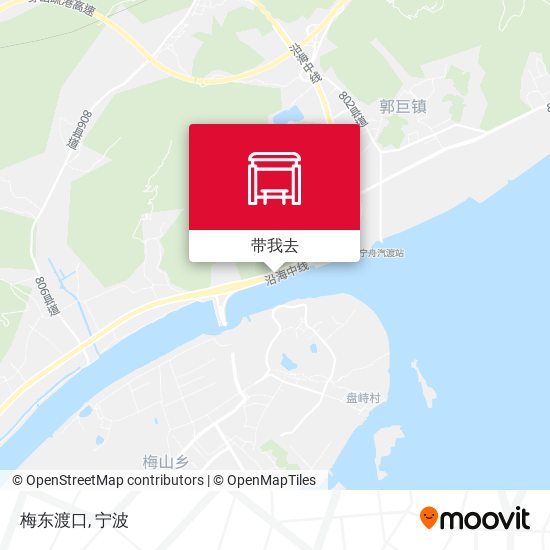 梅东渡口地图