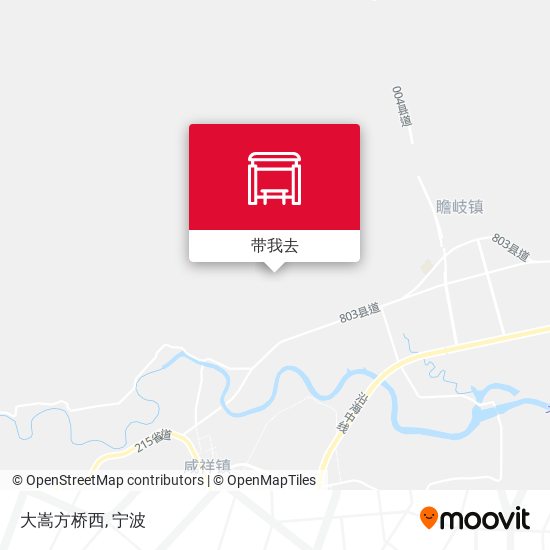 大嵩方桥西地图