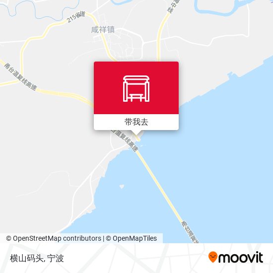 横山码头地图