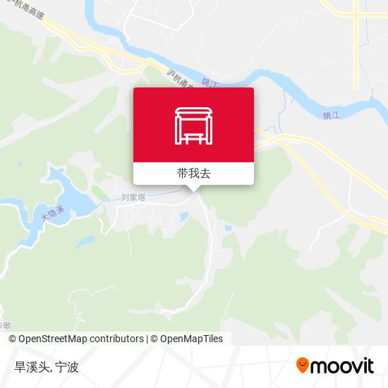 旱溪头地图