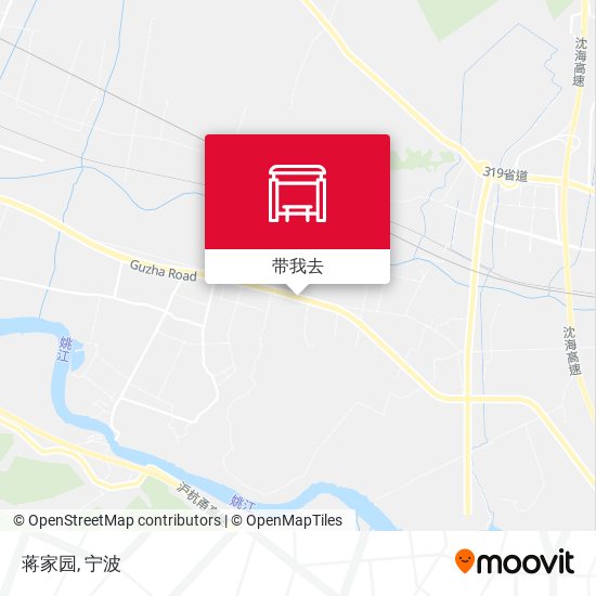 蒋家园地图