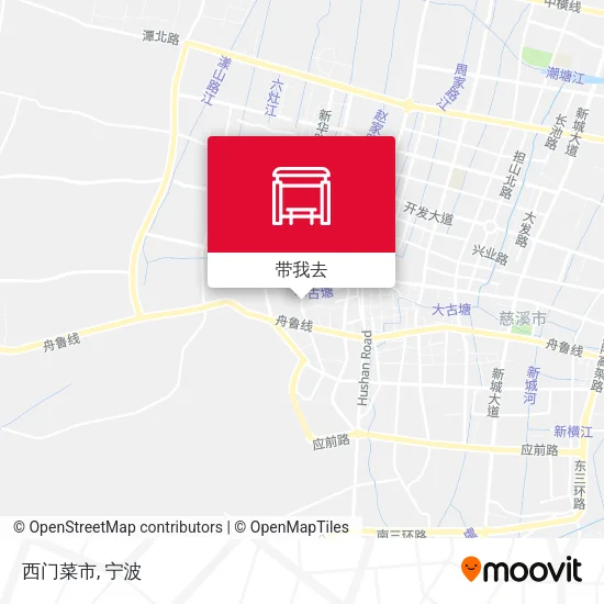 西门菜市地图