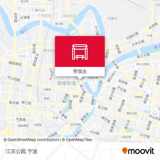 江滨公园地图
