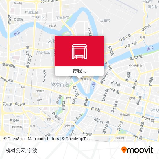 槐树公园地图