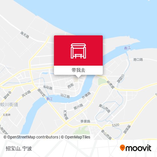 招宝山地图