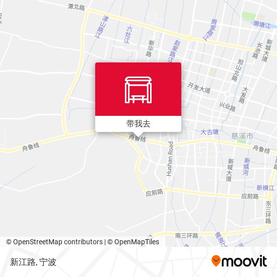 新江路地图