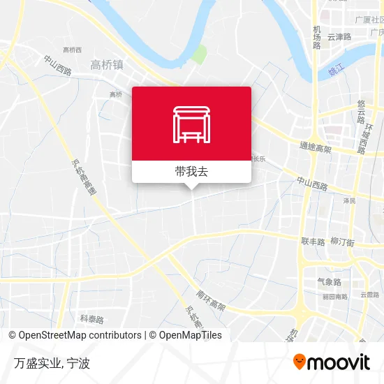 万盛实业地图