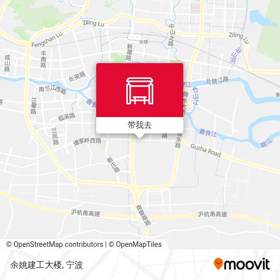余姚建工大楼地图