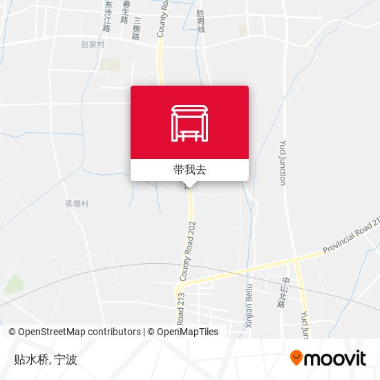 贴水桥地图