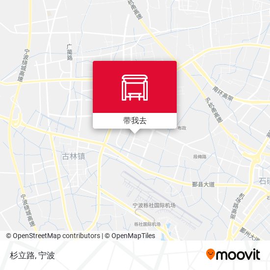 杉立路地图