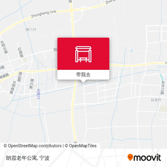 朗霞老年公寓地图