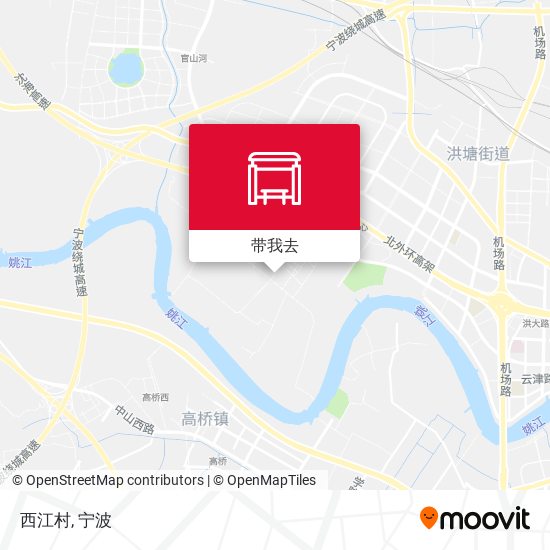 西江村地图
