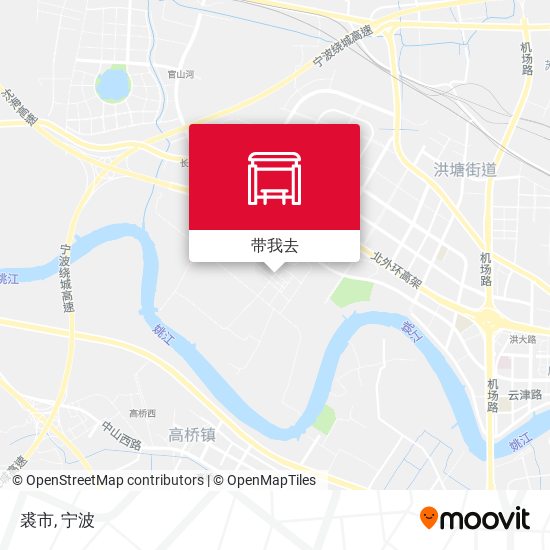 裘市地图