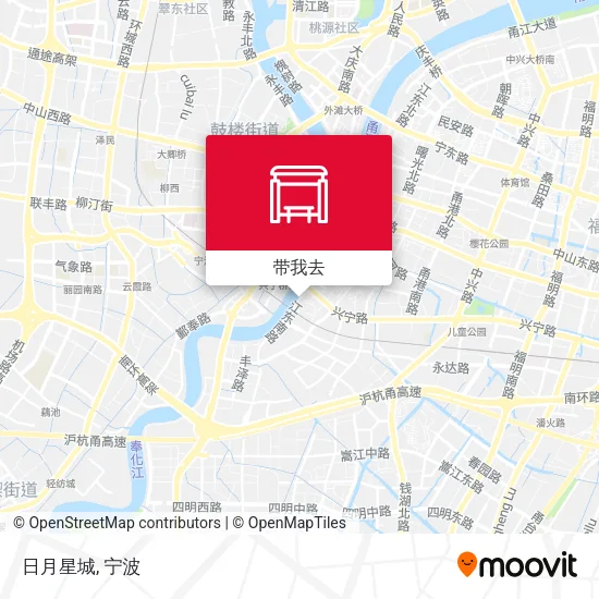 日月星城地图