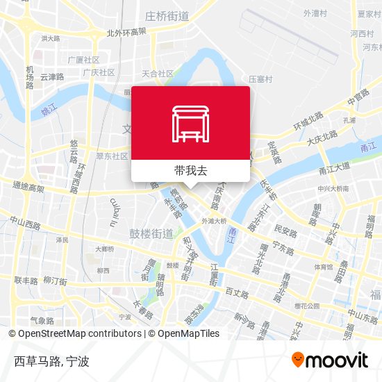 西草马路地图