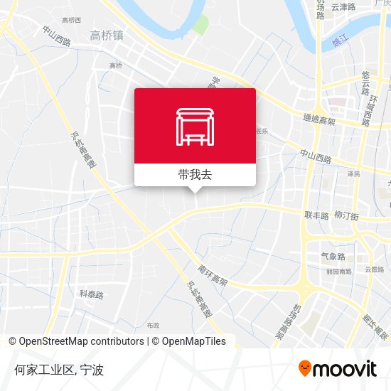 何家工业区地图