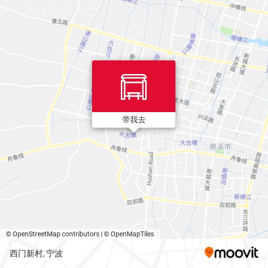 西门新村地图