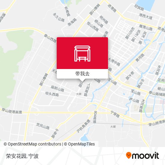 荣安花园地图