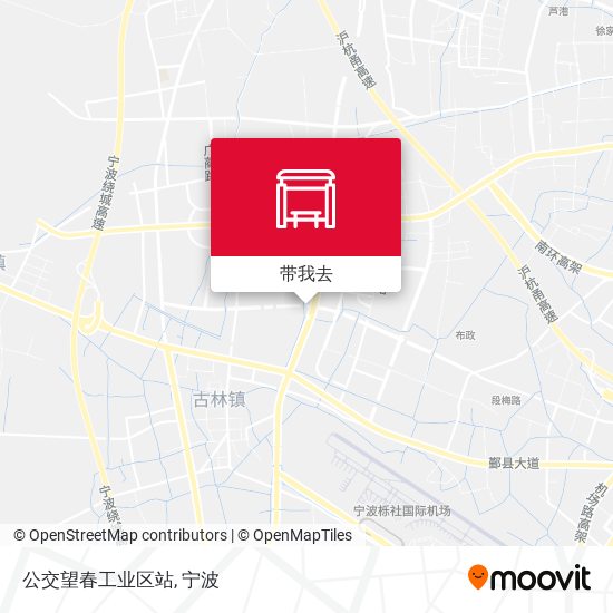 公交望春工业区站地图