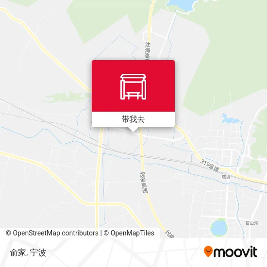 俞家地图