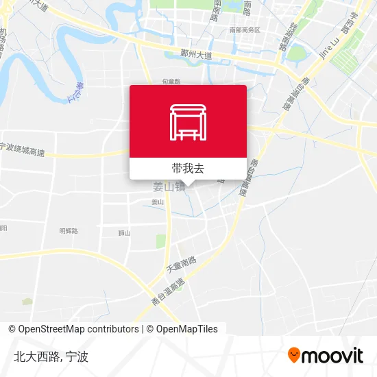 北大西路地图