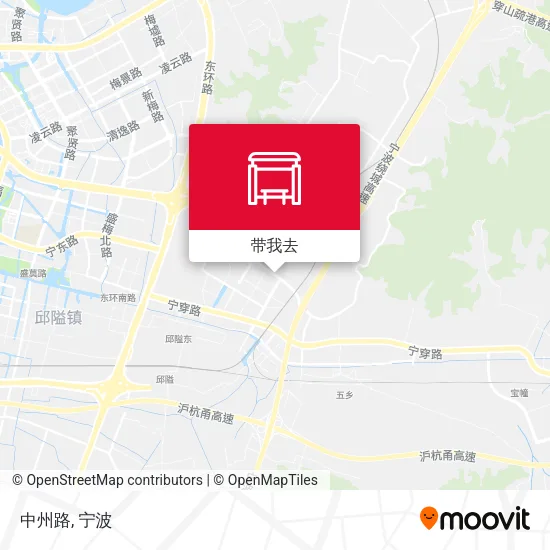 中州路地图