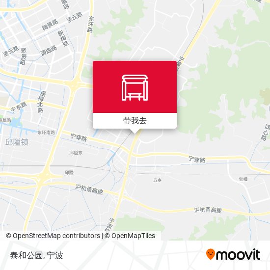 泰和公园地图