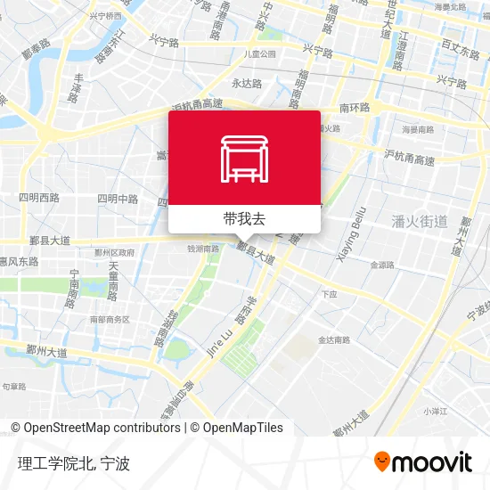 理工学院北地图