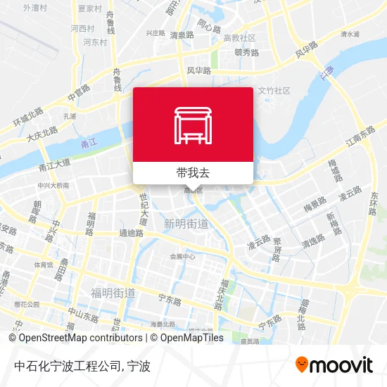 中石化宁波工程公司地图