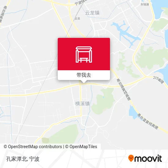 孔家潭北地图