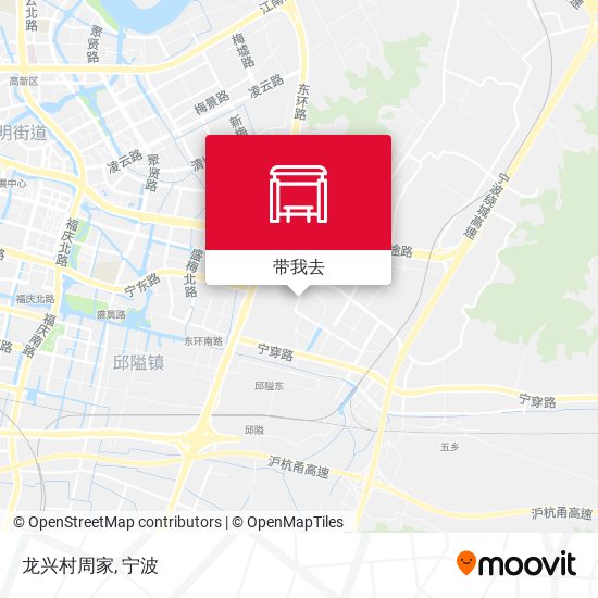 龙兴村周家地图