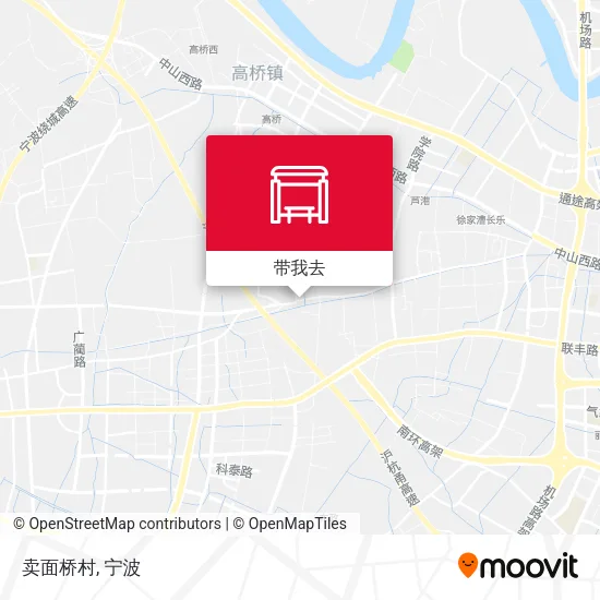 卖面桥村地图