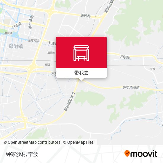 钟家沙村地图