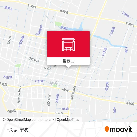 上周塘地图