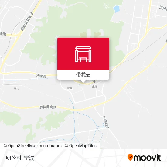 明伦村地图