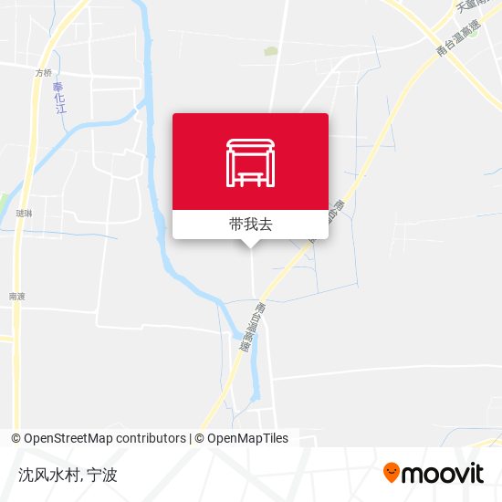 沈风水村地图
