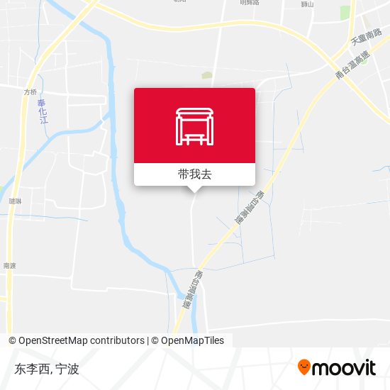 东李西地图