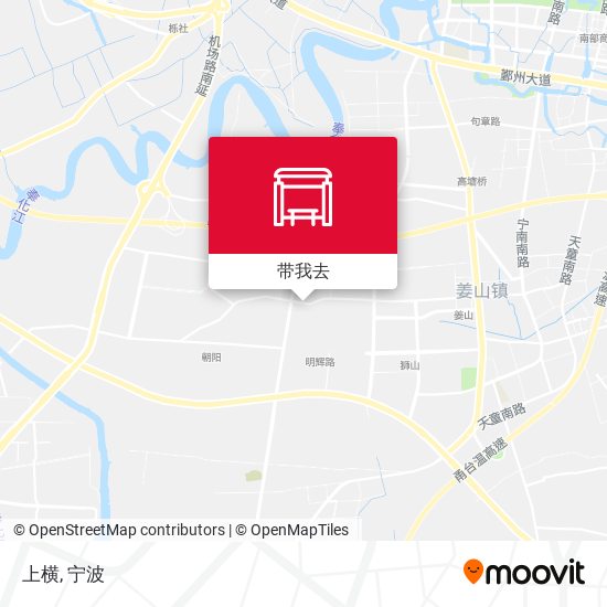 上横地图