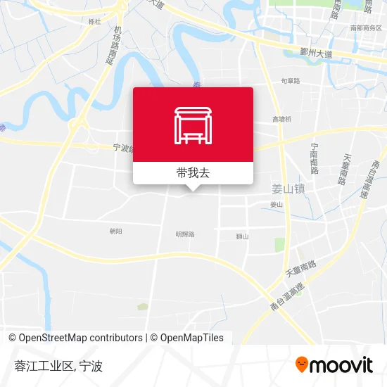 蓉江工业区地图