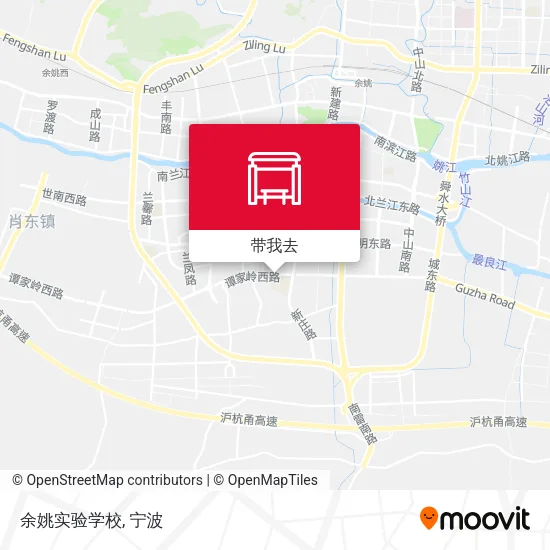 余姚实验学校地图